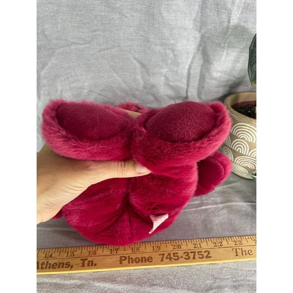 Vintage 1998 Ty‎ Beanie Buddy Teddy Cranberry
